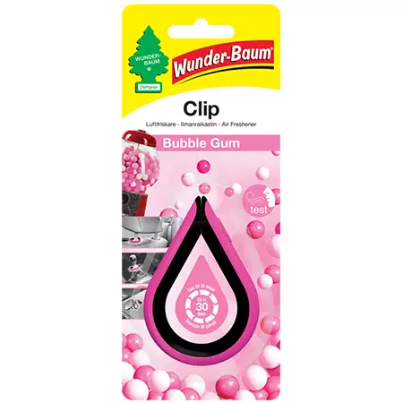 Wunder-Baum Clip Bubble Gum - Auton raikastimet - 7315870097382 - 1
