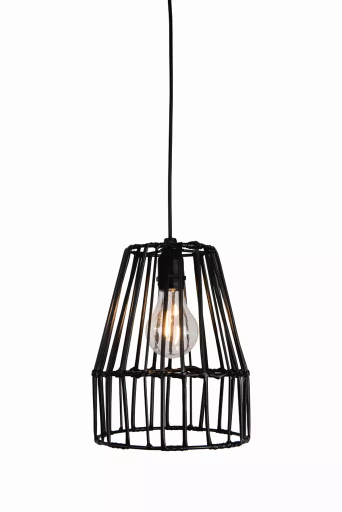 Airam Koristelamppu Raili musta led - Kattovalaisimet - 6435200312792 - 1