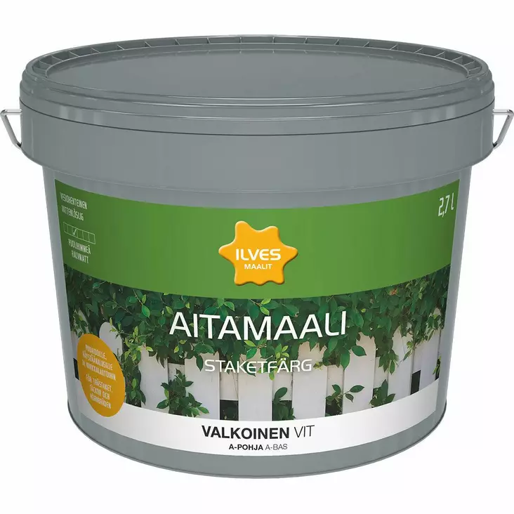 Ilves Aitamaali valkoinen 2,7 L - Muut ulkomaalit - 6430026954522 - 1
