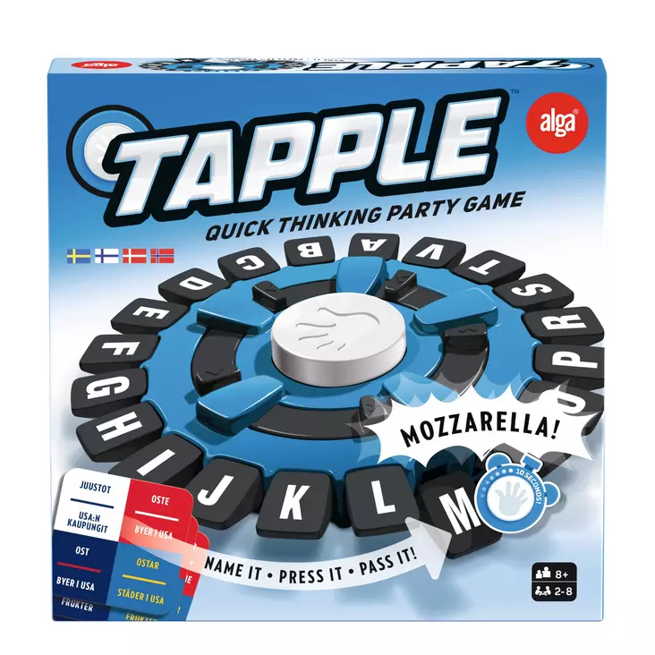 Alga Tapple Peli - Lautapelit ja seurapelit - 7312350185232 - 1