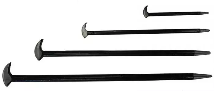 Asennus-/rekkirautasarja 4-osainen - Sorkkaraudat ja vääntötyökalut - 6430032159492 - 1