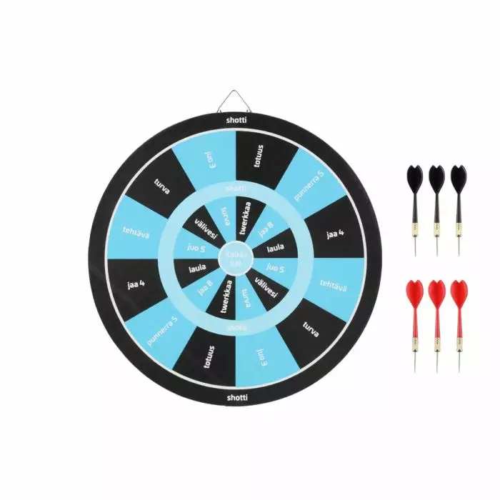 Atom juomapelitikkataulu 36cm+tikat - Kesäurheilu - 6410416480282 - 1