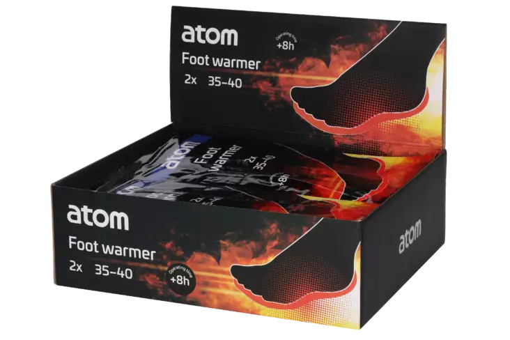 Atom lämpöpohjallinen 35-40 2kpl - Muut retkeilyvälineet - 6410416320052 - 1
