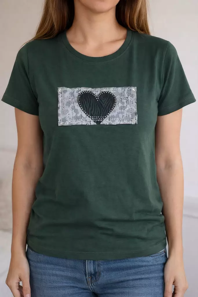 Auriel t-paita deep forest XXL - Naisten paidat ja puserot - 6440004006112 - 1