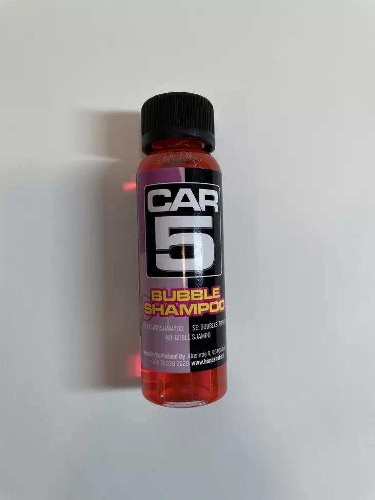 Autoshampoo CAR5 Bubble Shampoo - Autonpesuharjat ja puhdistusvälineet - 6430042690312 - 1