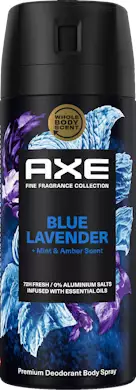 Axe Fine Fragrance Blue Lavender Deodorantti/tuoksu 72h 150ml - Miesten deodorantit - 8720181555602 - 1