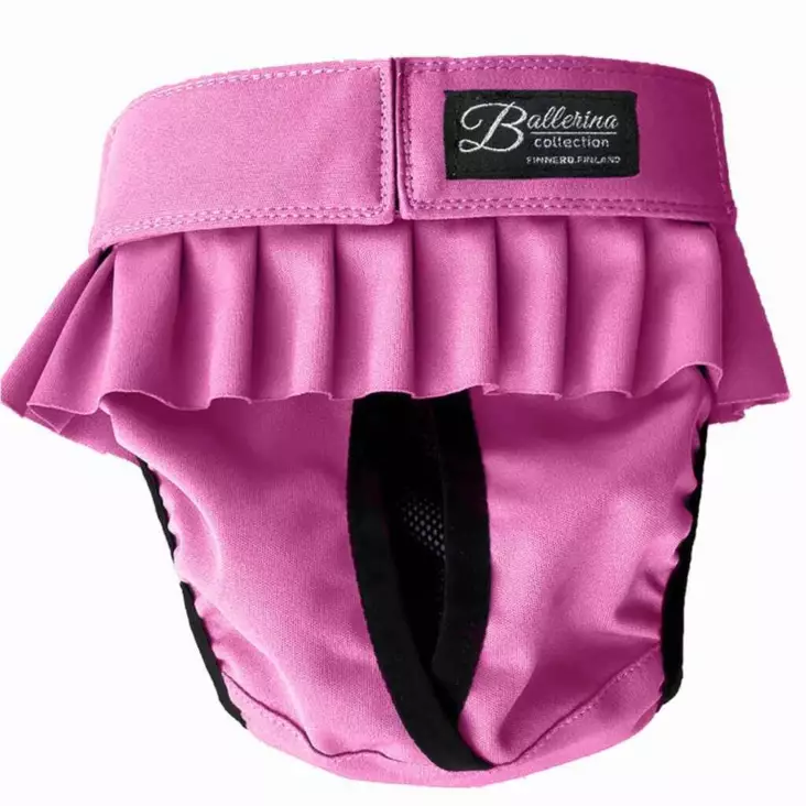 Balleriina narttusuoja pinkki XS - Koiran tarvikkeet - 6438406003532 - 1