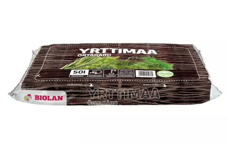 Biolan yrttimaa 50L - Mullat ja turpeet - 6411961054362 - 1