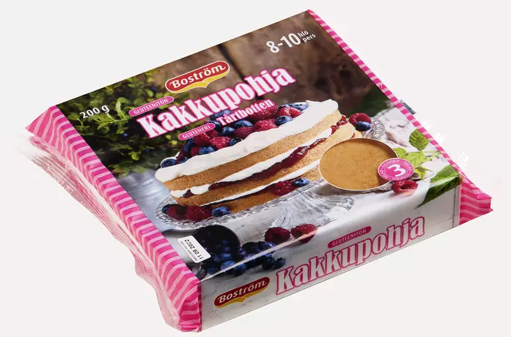 BOSTRÖM GLUT.KAKKUPOHJA 200G - Kissat - 6439800002602 - 1