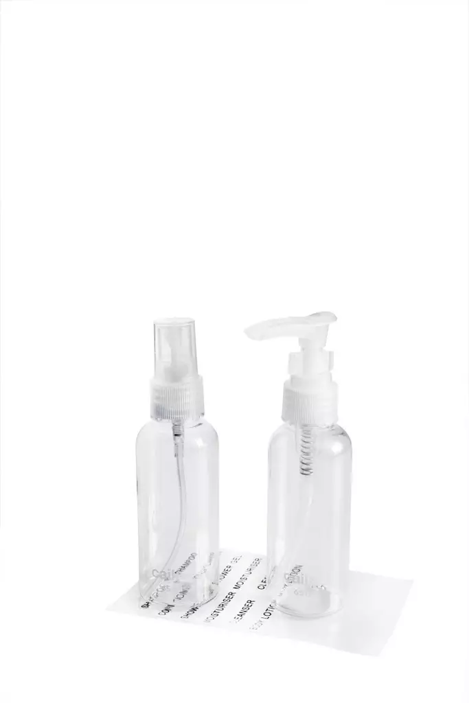 Cailap matkapullot spray ja pumppu - Toiletti- ja meikkilaukut - 6416274403432 - 1