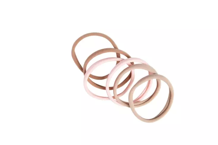 Cailap pehmohiuslenkkisetti 6 kpl - Hiuskoristeet - 6416274419082 - 1