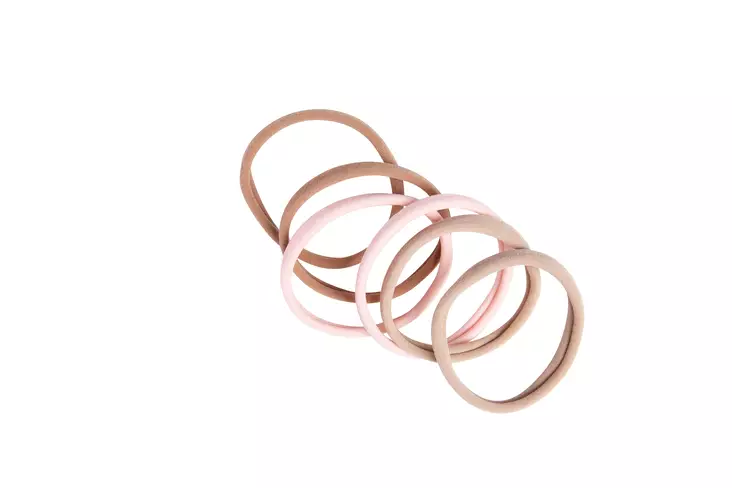 Cailap pehmohiuslenkkisetti 6 kpl - Hiuskoristeet - 6416274419082 - 1