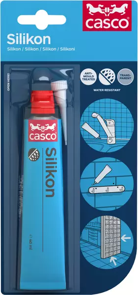 Casco Silikoni valkoinen 40ml - Silikonit ja akryylit - 7311980115022 - 1