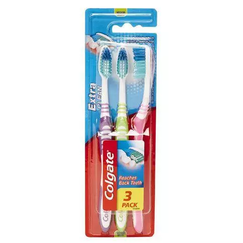 Colgate extra clean medium hammasharja - Hammasharjat - 8714789365152 - 1