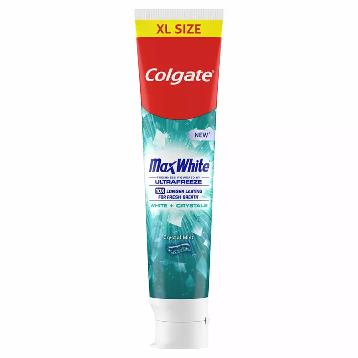 Colgate Max White White Crystals 125ml - Hammastahnat - 8718951737952 - 1