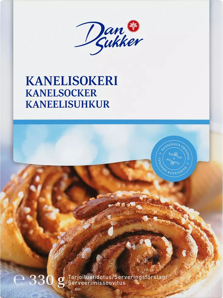 Dansukker kanelisokeri 330g - Mausteet - 6414000474312 - 1