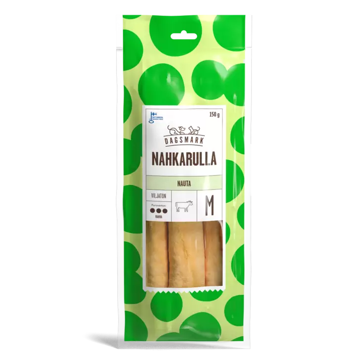 DM Luumäki Nautarulla M 150g - Koiran luut - 6430066380732 - 1