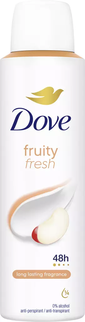 Dove 48h Fruity Spray 150ml - Naisten deodorantit - 8720181566882 - 1