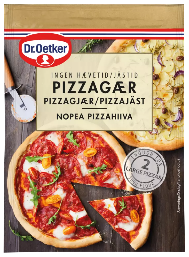 DR.oetker nopea pizzahiiva 26G - Kuivatuotteet ja leivonta - 5701073067932 - 1