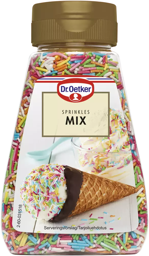 Dr. Oetker Sprinkles Mix -koristerakeet - Elintarvikkeet - 5701073062302 - 1