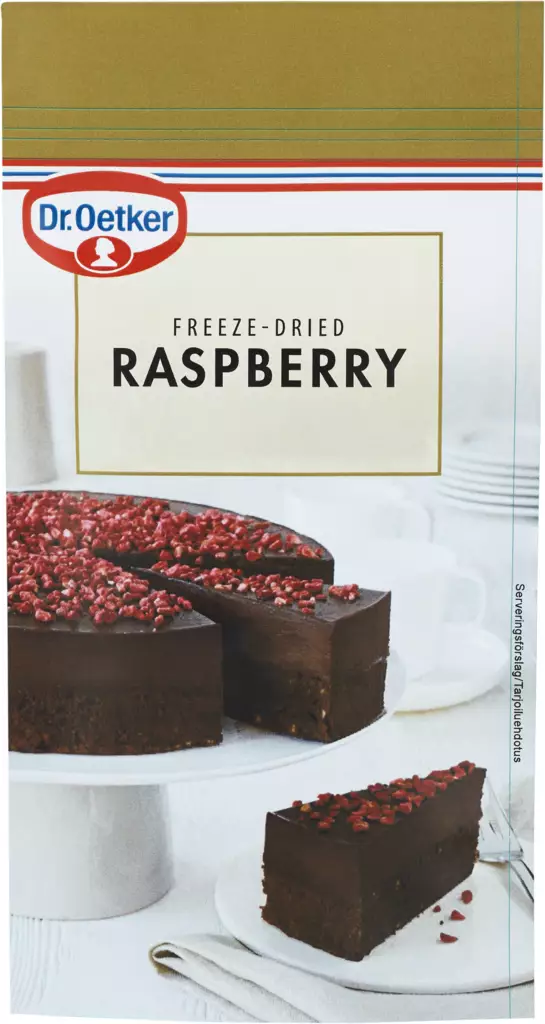 Dr. Oetker Vadelma pakkaskuivattu 15g - Elintarvikkeet - 5701073041352 - 1