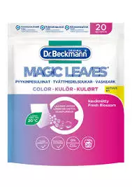 Dr Beckmann Magic Leaves pyykinpesuliina 20kpl Color - Erikoispesuaineet - 4008455583112 - 1