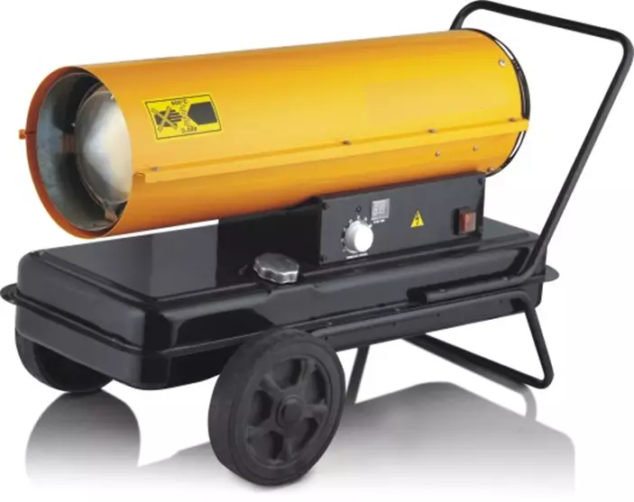 Duro hallilämmitin pyörillä 30kw - Lämmittimet ja terassilämmittimet - 6438168099552 - 1