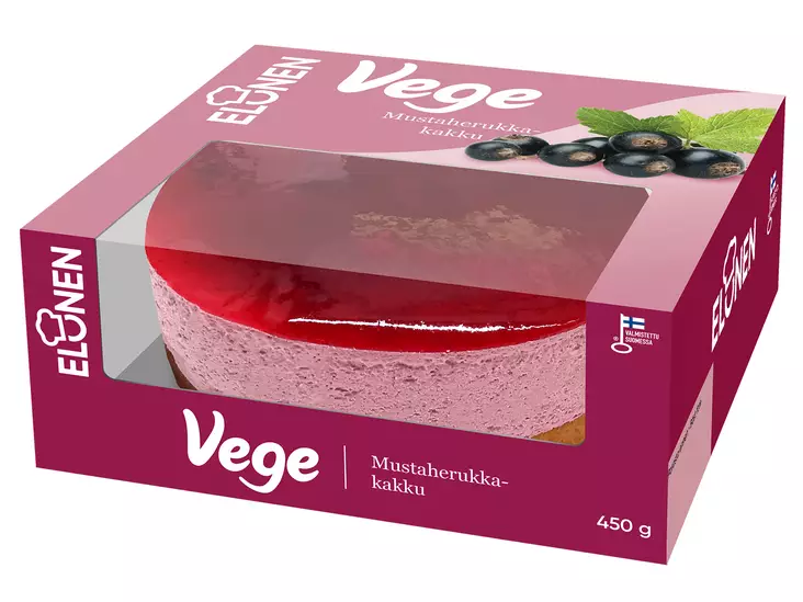 ELONEN VEGE MUSTAHERUKKAKAKKU 450G - Kissat - 6410580074232 - 1