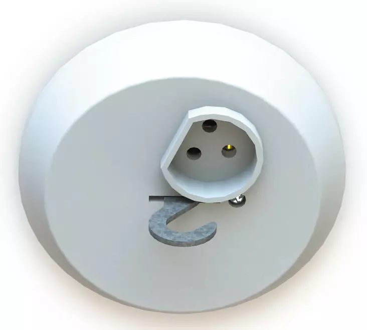 Etman valaisinpistorasia kruunu - Valaisintarvikkeet - 6438140960122 - 1