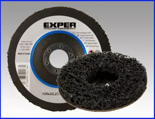 Exper puhdistuslaikka musta 22x125mm - Hiomalaikat - 6438081001762 - 1