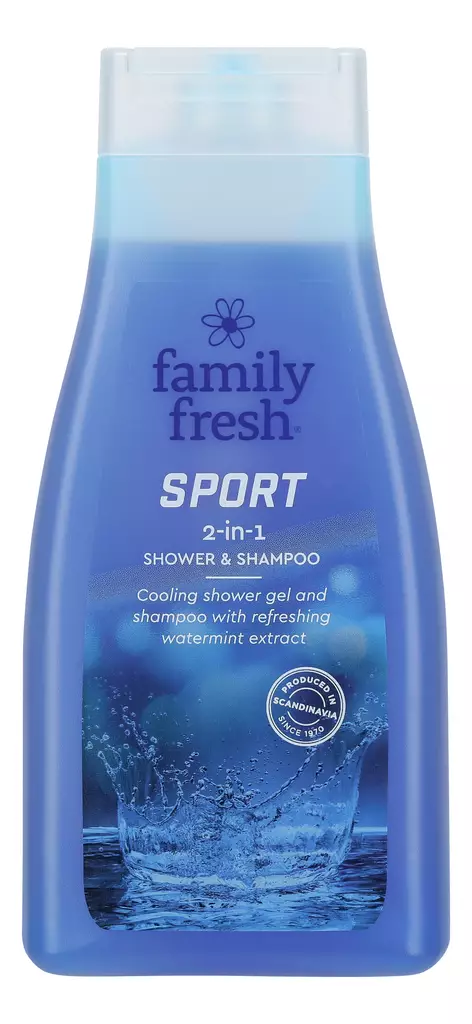 FAMILY FRESH SPORT SUIHKUSAIPPUA - Hiustenhoito ja hiuskoristeet - 7310614379052 - 1