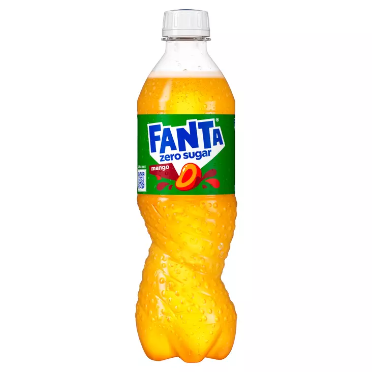 Fanta Mango Zero virvoitusjuoma 0,5l - Virvoitusjuomat ja mixerit - 6415600577632 - 1