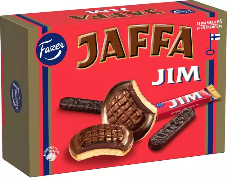 Fazer Jaffa Jim leivoskeksi 300g - Keksit - 6416453554962 - 1