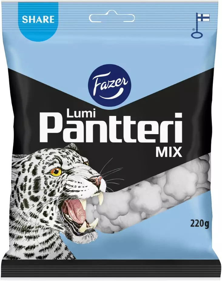 Fazer Lumi pantteri 220g - Karkit - 6416453048812 - 1