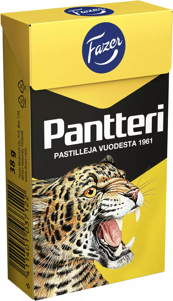 Fazer Pantteri 38G - Karkit - 6411401037122 - 1