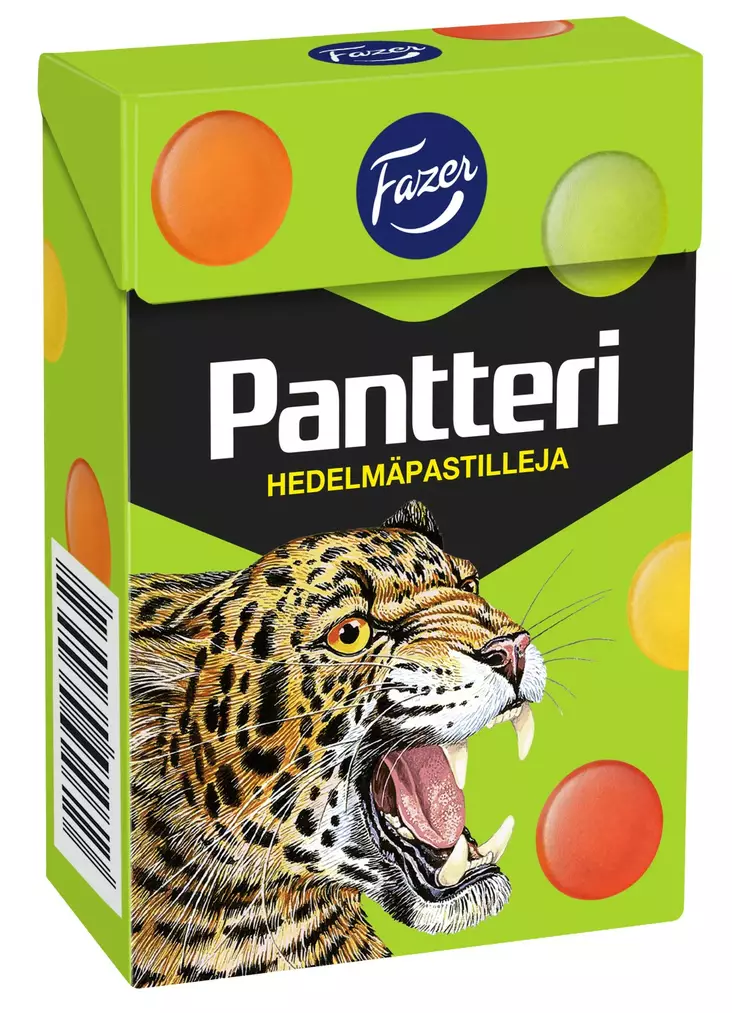 Fazer Pantteri hedelmäpastilli 70g - Karkit - 6416453040762 - 1