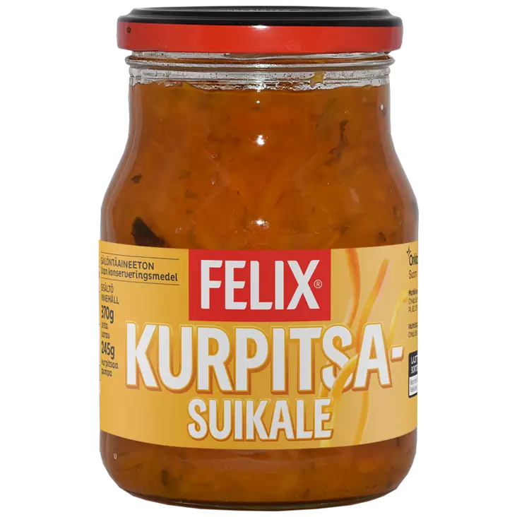 Felix Kartanopikkelsi 370/245 g - Elintarvikkeet - 6424908114852 - 1