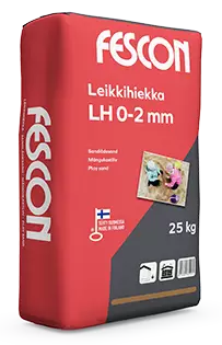 Fescon leikkihiekka lh 0-2mm 25kg - Tasoitteet - 6416841610072 - 1
