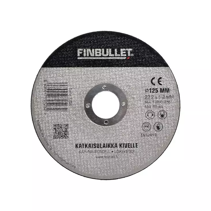 Finbullet Katkaisulaikka 125x1.2 kivelle - Katkaisulaikat - 6430017705232 - 1