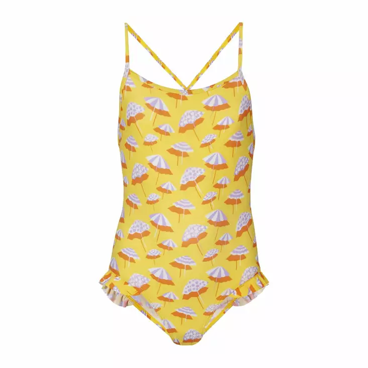 Finnwear uimapuku sofia keltainen 128cm - Lasten uima-asut - 7029340029062 - 1