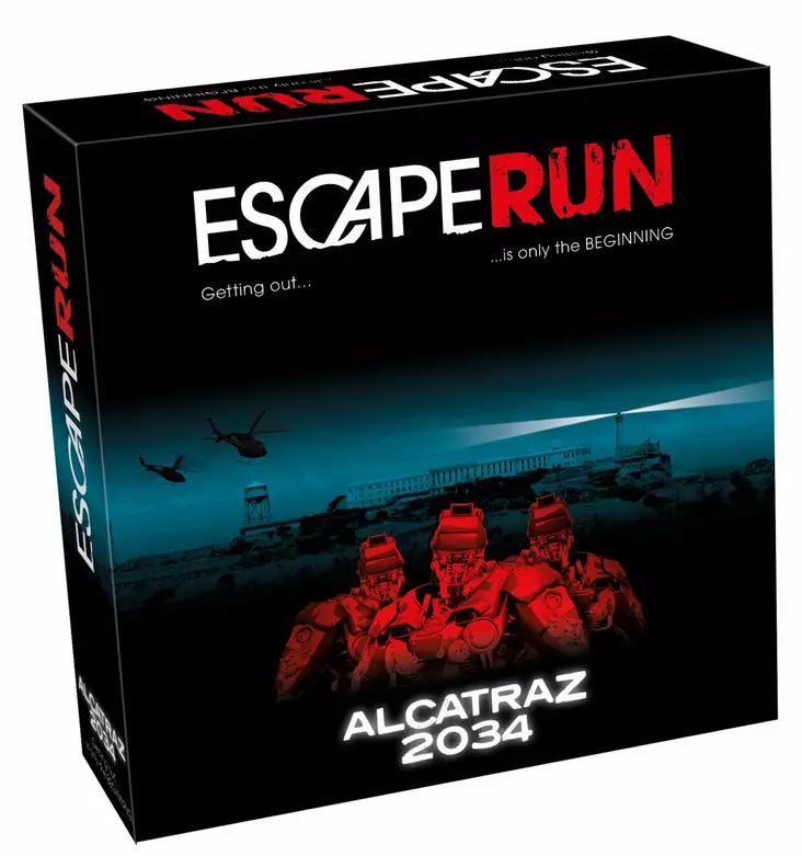 Gamestorm EscapeRun Alcatraz 2034 - Lautapelit ja seurapelit - 6416739591032 - 1