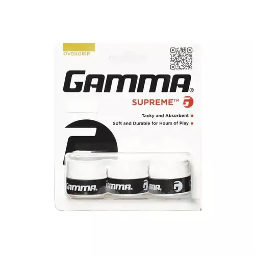 Gamma supreme overgrip tennisgrippi must - Sisäliikunta ja kehonhuolto - 090852100812 - 2