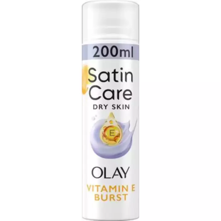 Gillette Satin Care Olay Violet Swirl ihokarvanajogeeli 200ml - Ihokarvanajogeelit ja -vaahdot - 7702018400102 - 1