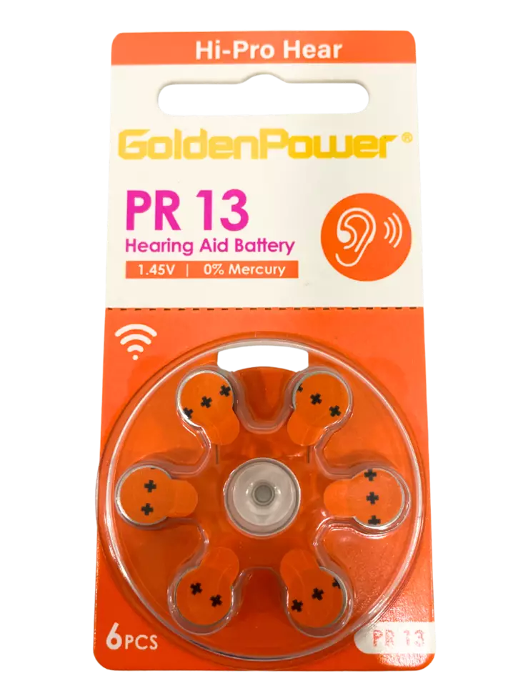 Goldenpower kuulokojeparisto PR 13 - Erikoisparistot - 4895026708452 - 1