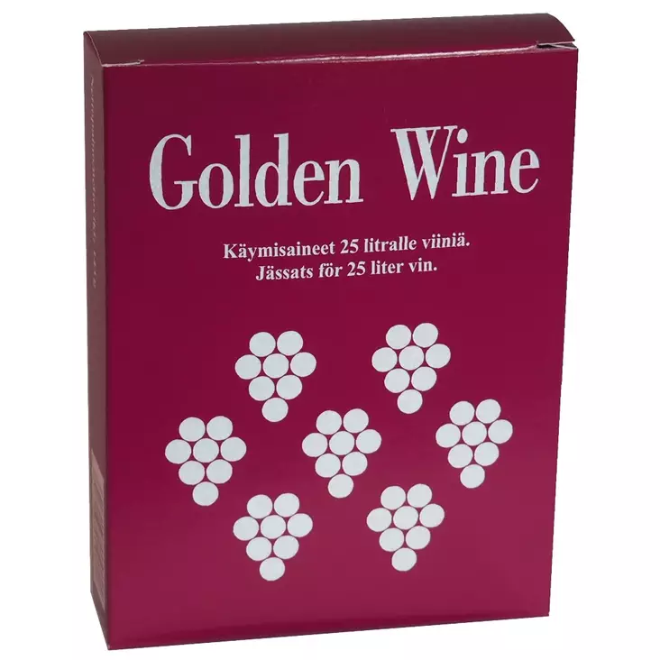 Golden Wine käymisainepakkaus - Viinitarvikkeet - 6417165019022 - 1