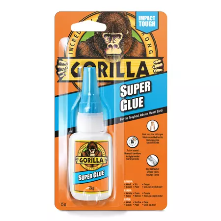 Gorilla superglue 15g - Pikaliimat - 5704947004262 - 1