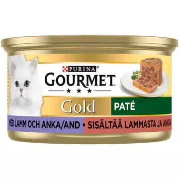 Gourmet Gold Lammasta , Ankkaa patee 85g - Kissan märkäruoat - 7613033457302 - 1