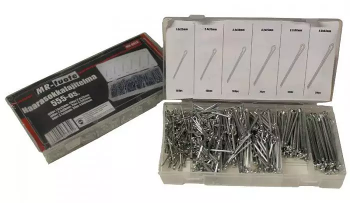 Haarasokkalajitelma 555-osainen - Sokat - 6430013065842 - 1