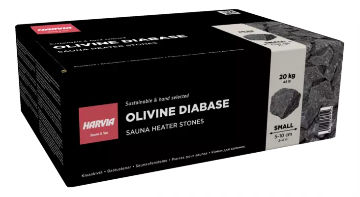 Harvia kiuaskivi 5-10cm 20kg - Kiuaskivet - 6410082607952 - 1
