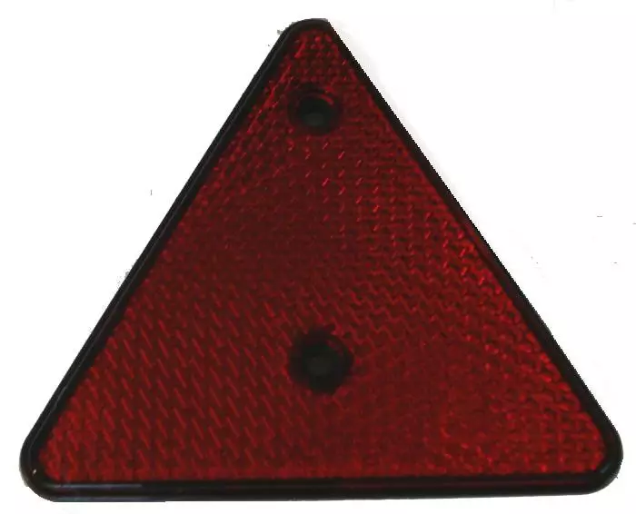Heijastinkolmio punainen E-hyväksytty - Peräkärryn valot ja heijastimet - 6430013069932 - 1